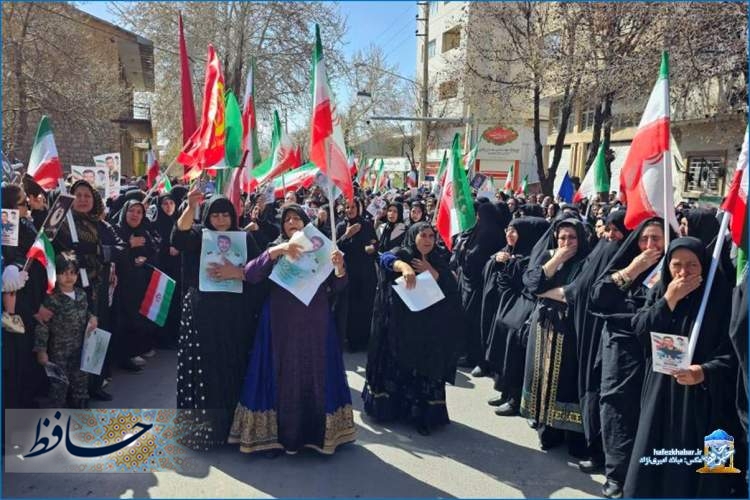 شهدای دفاع مقدس سوم بر دوش مردم سپیدان/ عکس: میلاد امیری‌نژاد